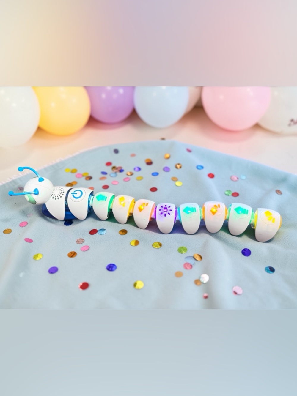 Fisher Price Think & Learn Code A Pillar Caterpillar Head w/ 8 Segments- Working